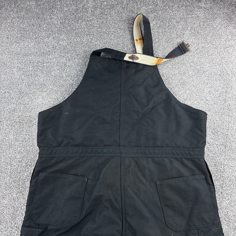 Carhartt Firm Duck Bib Overalls Mens 48x30‎ Arctic Insulated Canvas Double Knee - Picture 5 of 7